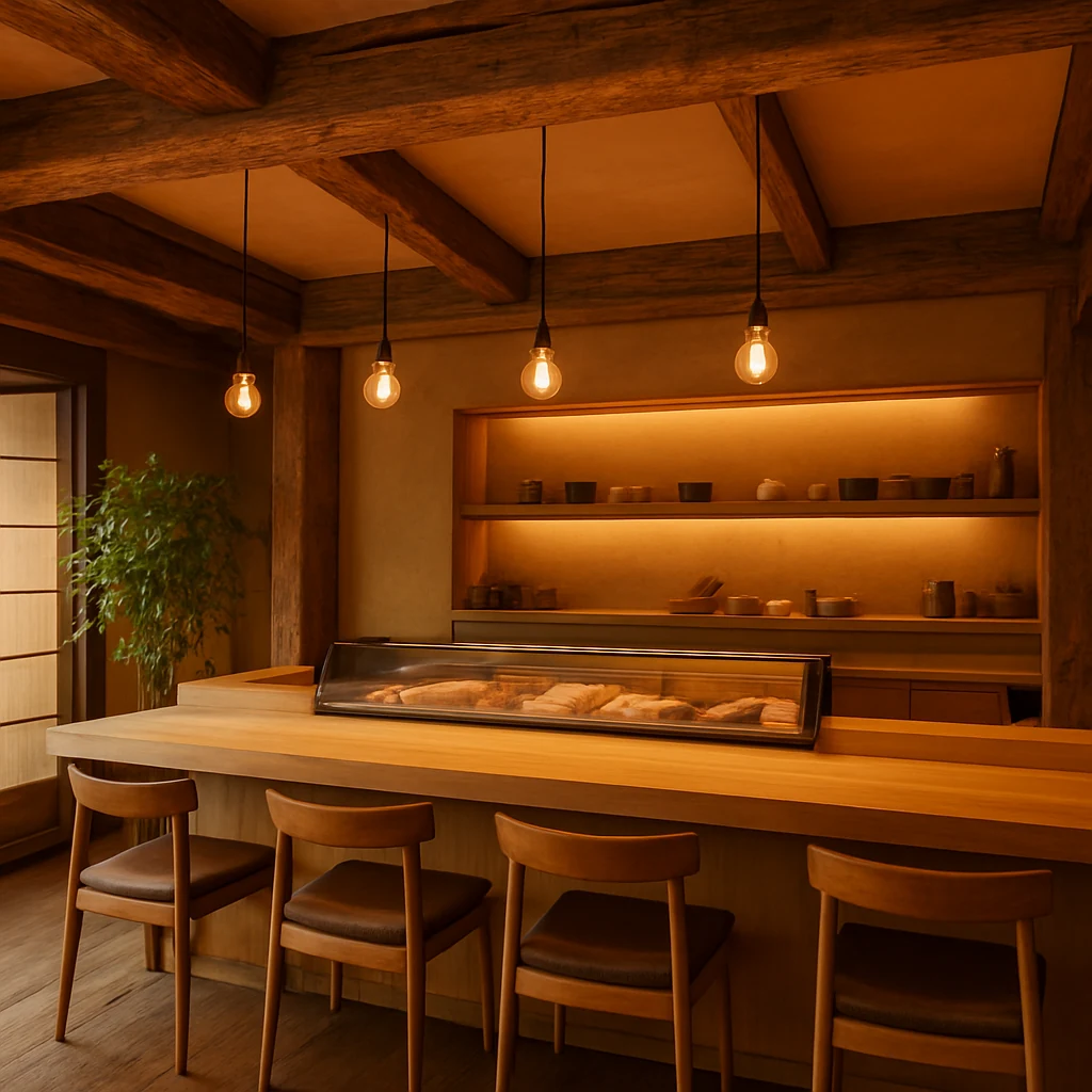 The Tsuki dining room in Austin